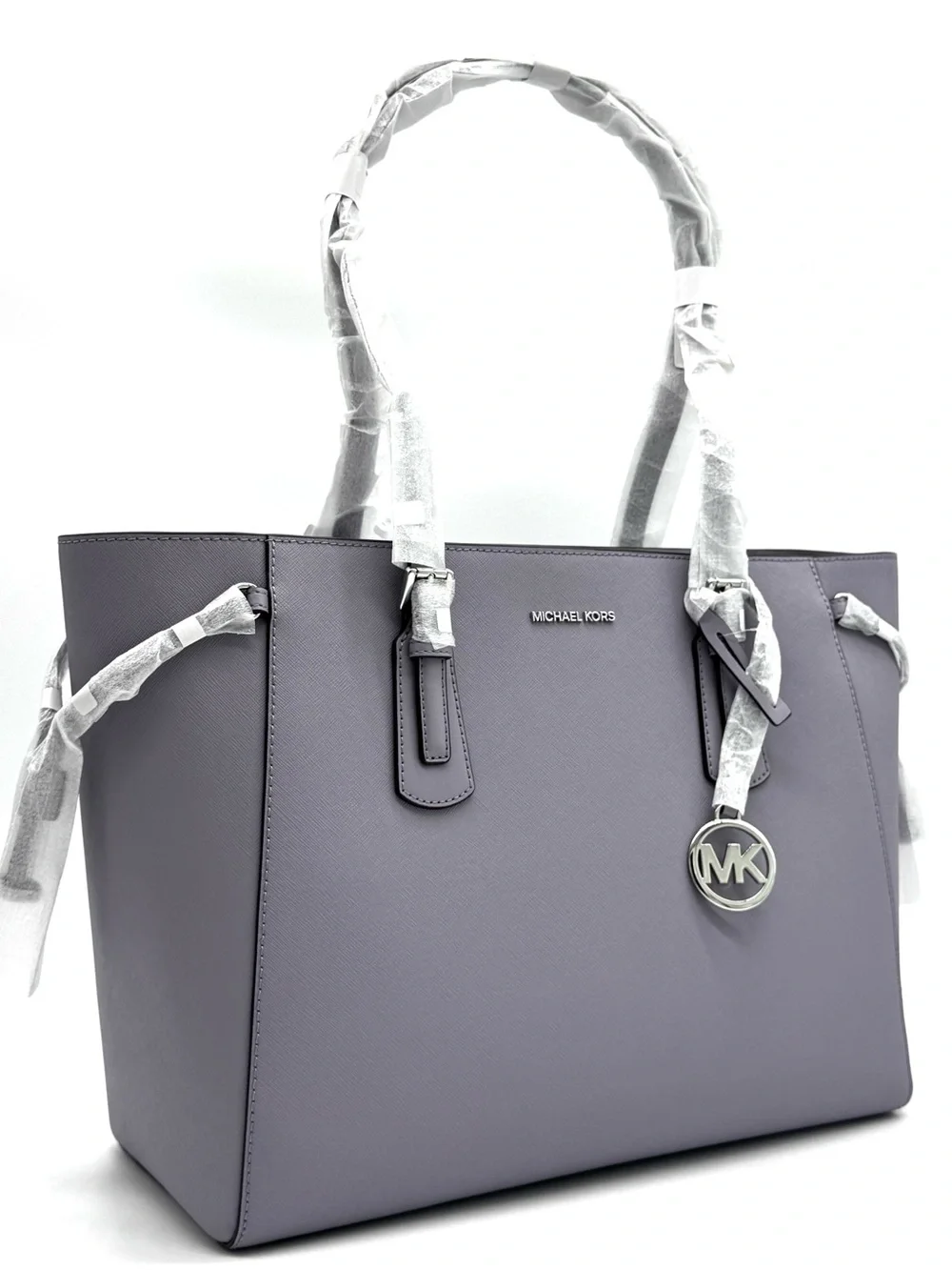 Michael Kors Voyager Large Leather Tote Bag - Lilac